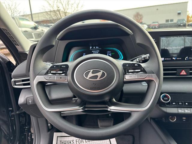 2026 Hyundai Elantra Hybrid Blue