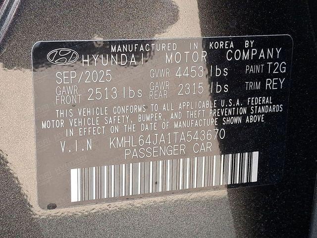 2026 Hyundai Sonata SEL Sport