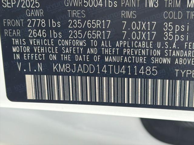 2026 Hyundai Tucson Hybrid Blue SE
