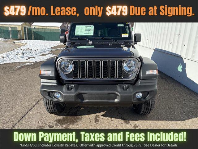 2026 Jeep Wrangler WRANGLER 4-DOOR SPORT S