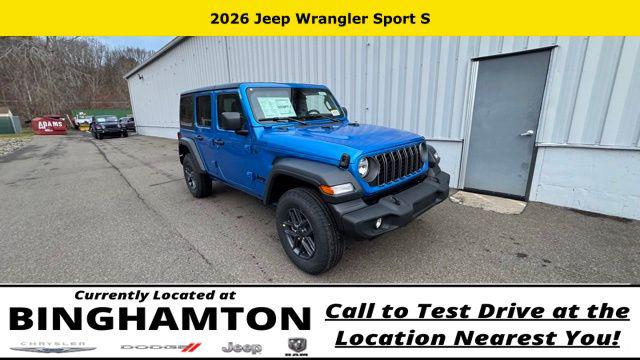 2026 Jeep Wrangler WRANGLER 4-DOOR SPORT S 2026 Jeep Wrangler WRANGLER 4-DOOR SPORT S