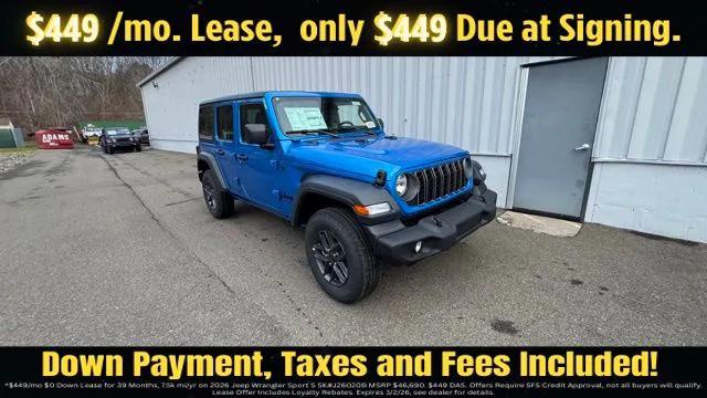 2026 Jeep Wrangler WRANGLER 4-DOOR SPORT S