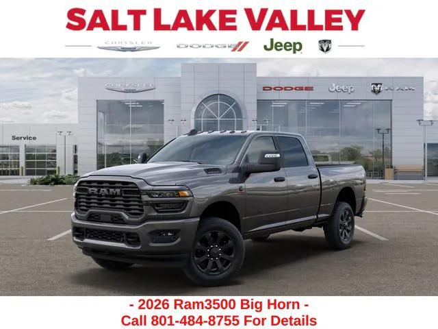 2026 RAM Ram 3500 RAM 3500 BIG HORN CREW CAB 4X4 64 BOX 2026 RAM Ram 3500 RAM 3500 BIG HORN CREW CAB 4X4 64 BOX