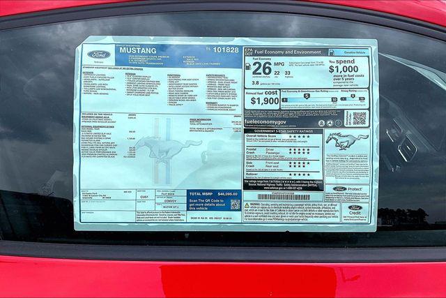 2026 Ford Mustang EcoBoost Premium Fastback