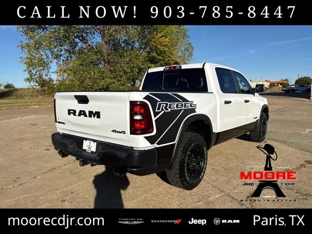 2025 RAM 1500 Rebel Crew Cab 4x4 57 Box 2025 RAM 1500 Rebel Crew Cab 4x4 57 Box