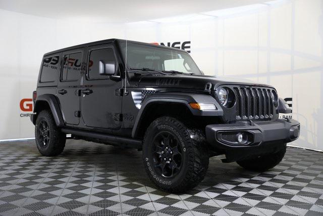 2022 Jeep Wrangler Unlimited Willys 4x4 2022 Jeep Wrangler Unlimited Willys 4x4