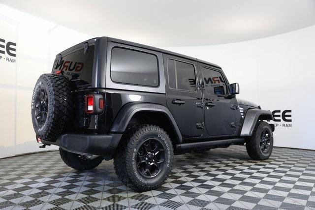 2022 Jeep Wrangler Unlimited Willys 4x4 2022 Jeep Wrangler Unlimited Willys 4x4