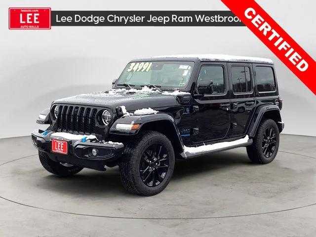 2021 Jeep Wrangler 4xe Unlimited High Altitude 4x4