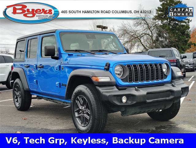 2024 Jeep Wrangler 4-Door Sport S 4x4