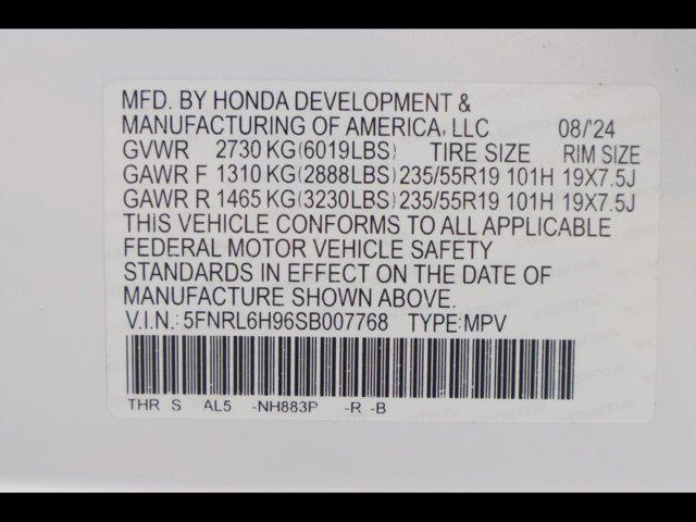 2025 Honda Odyssey Elite