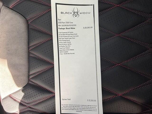 2026 Ram 2500 Big Horn Crew Cab 4x4 6'4" Box