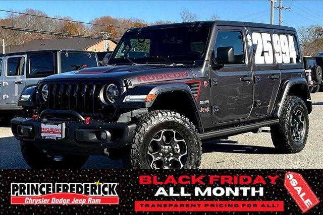 2020 Jeep Wrangler Unlimited Rubicon Recon 4X4 2020 Jeep Wrangler Unlimited Rubicon Recon 4X4