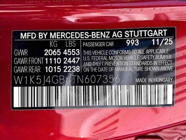 2026 Mercedes-Benz CLA 250 CLA 250