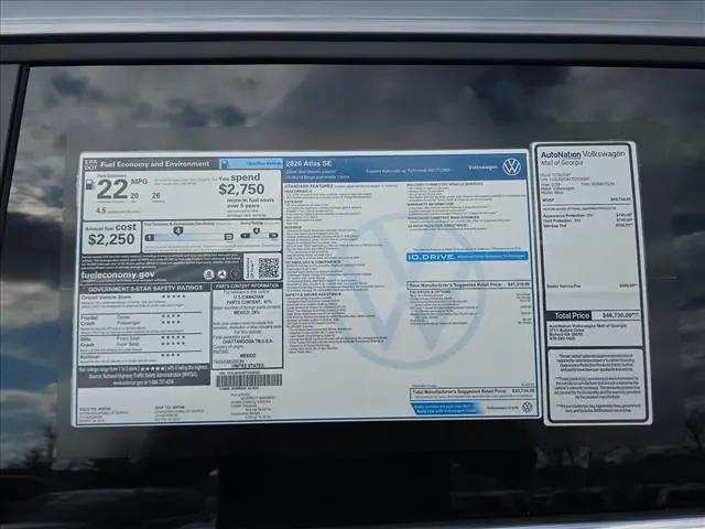 2026 Volkswagen Atlas SE