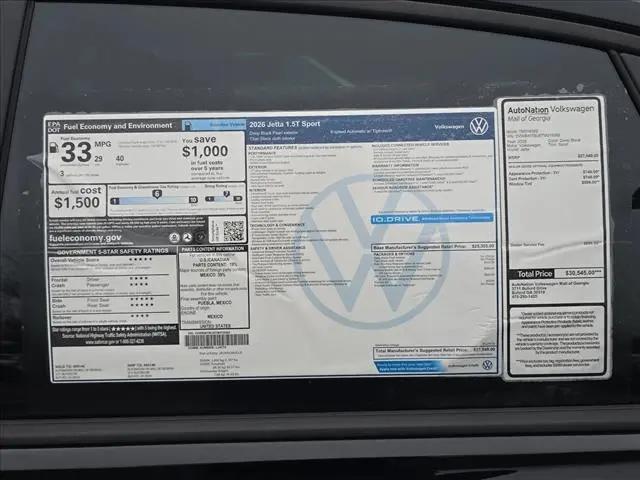 2026 Volkswagen Jetta Sport