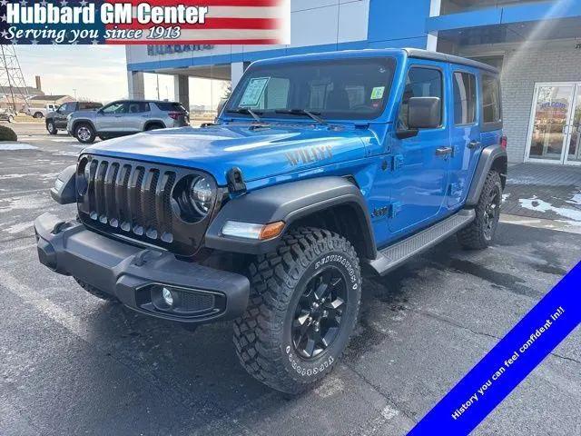 2021 Jeep Wrangler Willys 4x4 for sale in Monticello, IN