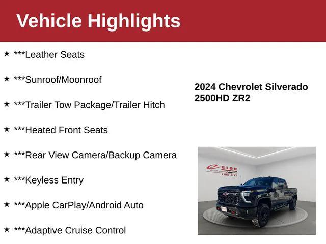 2024 Chevrolet Silverado 2500HD 4WD Crew Cab Standard Bed ZR2