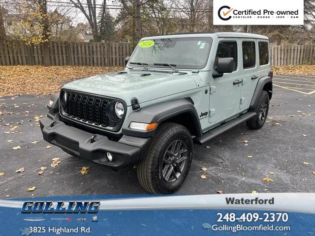 2024 Jeep Wrangler 4-Door Sport S 4x4 2024 Jeep Wrangler 4-Door Sport S 4x4