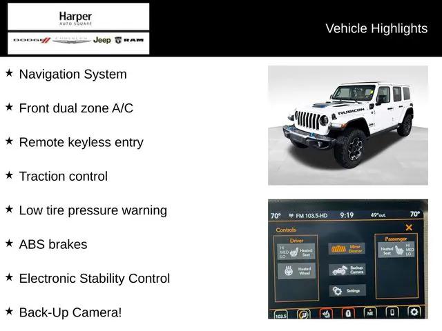 2023 Jeep Wrangler 4xe Rubicon 4x4