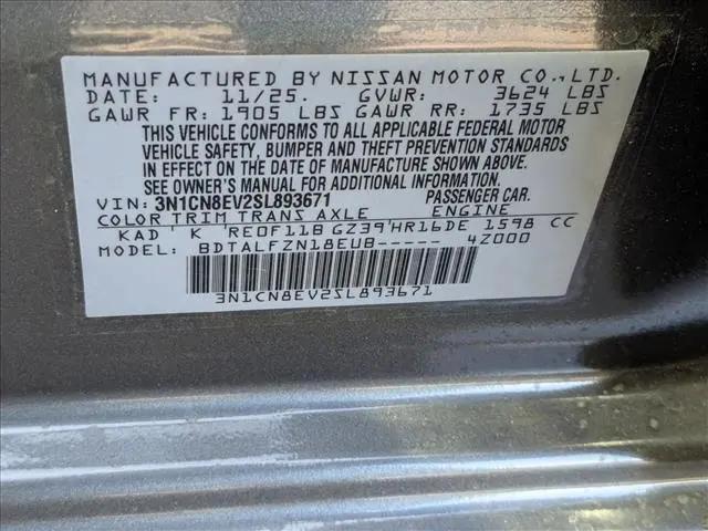 2025 Nissan Versa 1.6 SV