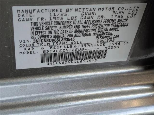 2025 Nissan Versa 1.6 S