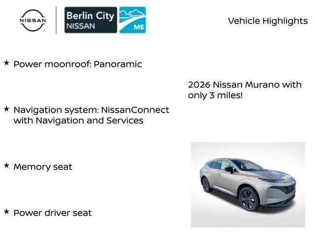 2026 Nissan Murano SL