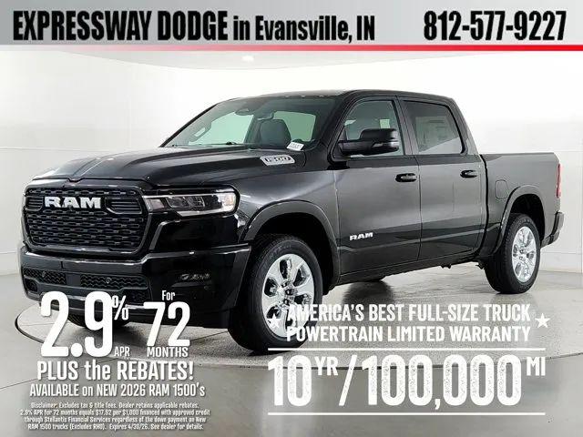 2026 Ram 1500 Big Horn Crew Cab 4x4 5'7" Box for sale in Evansville, IN