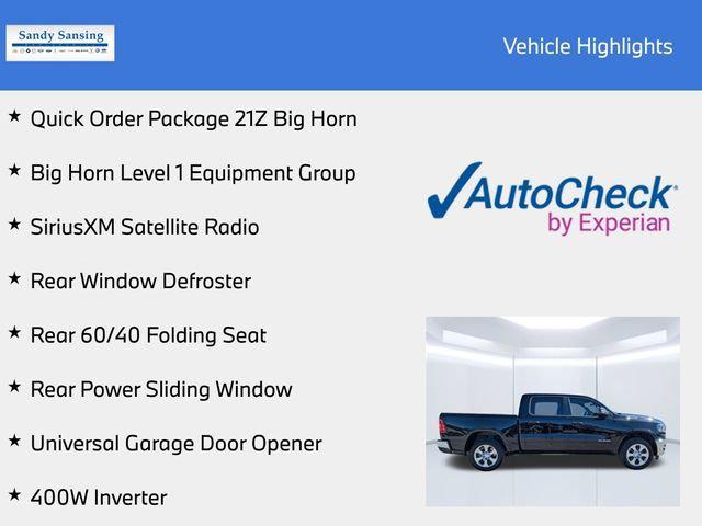 2026 Ram 1500 Big Horn Crew Cab 4x4 57 Box