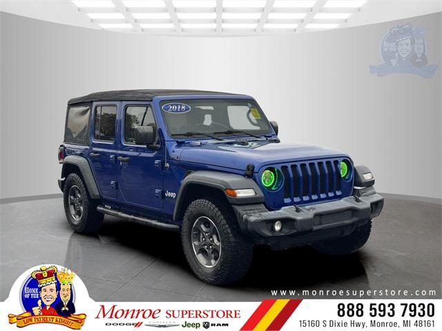 2018 Jeep Wrangler Unlimited Sport S 4x4 2018 Jeep Wrangler Unlimited Sport S 4x4
