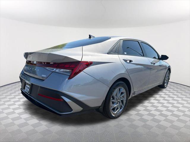 2025 Hyundai Elantra Hybrid Blue