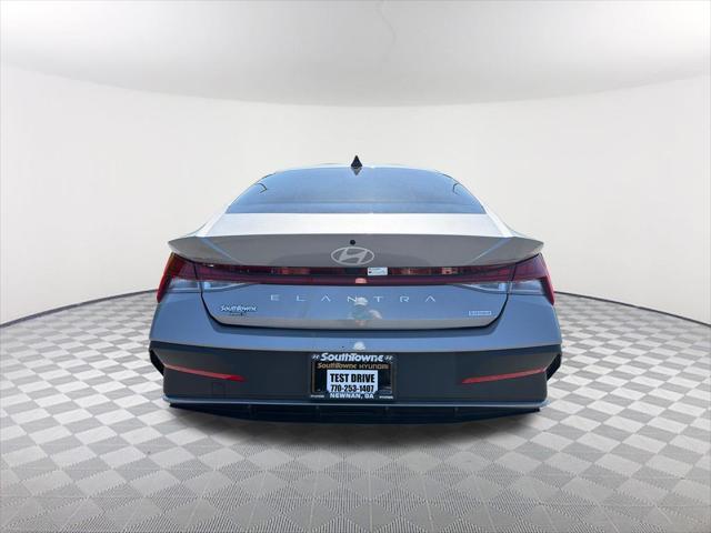 2025 Hyundai Elantra Hybrid Blue