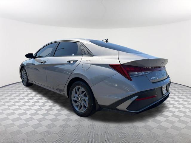 2025 Hyundai Elantra Hybrid Blue