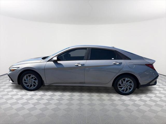 2025 Hyundai Elantra Hybrid Blue