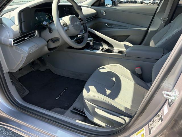2025 Hyundai Elantra Hybrid Blue