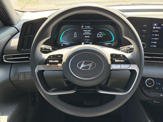 2025 Hyundai Elantra Hybrid Blue