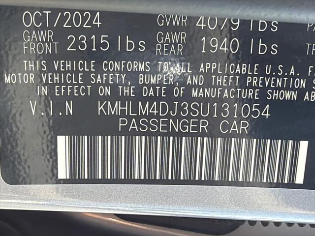 2025 Hyundai Elantra Hybrid Blue