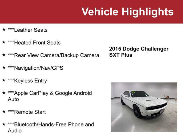 2015 Dodge Challenger SXT Plus