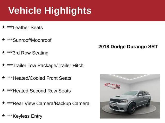 2018 Dodge Durango SRT AWD
