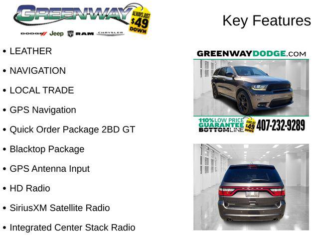 2020 Dodge Durango GT RWD 2020 Dodge Durango GT RWD