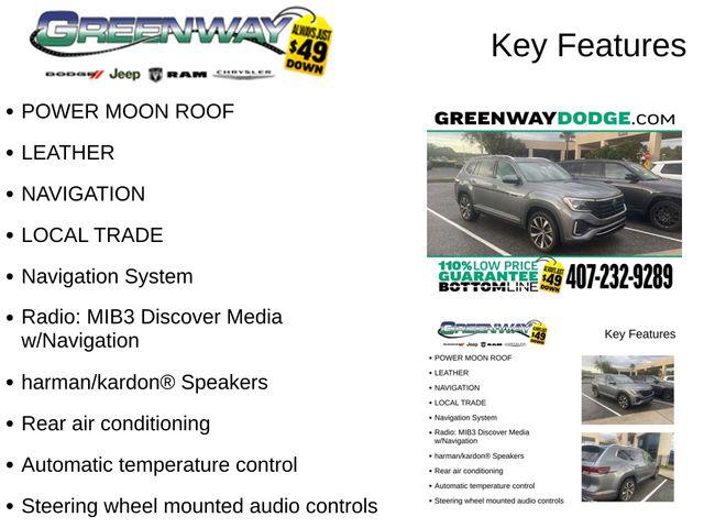 2024 Volkswagen Atlas 2.0T SEL Premium R-Line 2024 Volkswagen Atlas 2.0T SEL Premium R-Line