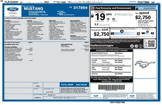 2015 Ford Mustang GT Premium 2015 Ford Mustang GT Premium