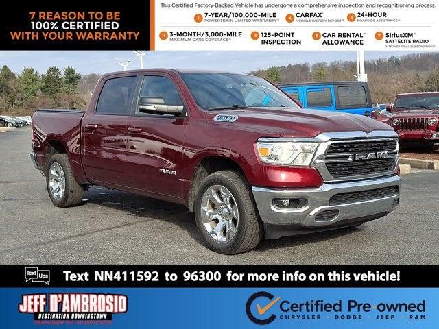 2022 RAM 1500 Big Horn Crew Cab 4x4 57 Box