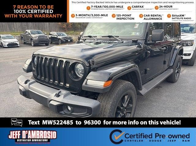 2021 Jeep Wrangler Unlimited Sahara Altitude 4x4 2021 Jeep Wrangler Unlimited Sahara Altitude 4x4