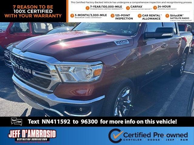 2022 RAM 1500 Big Horn Crew Cab 4x4 57 Box 2022 RAM 1500 Big Horn Crew Cab 4x4 57 Box
