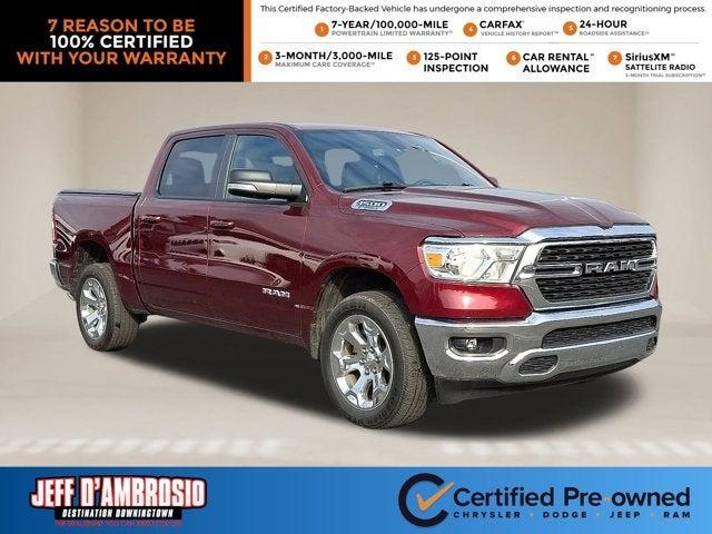 2022 RAM 1500 Big Horn Crew Cab 4x4 57 Box