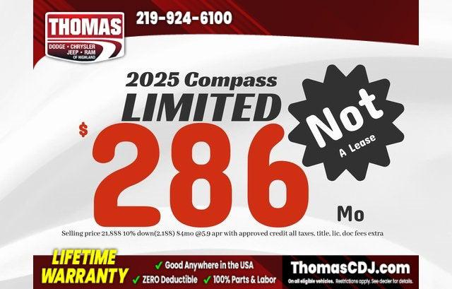 2025 Jeep Compass Limited 4x4 2025 Jeep Compass Limited 4x4