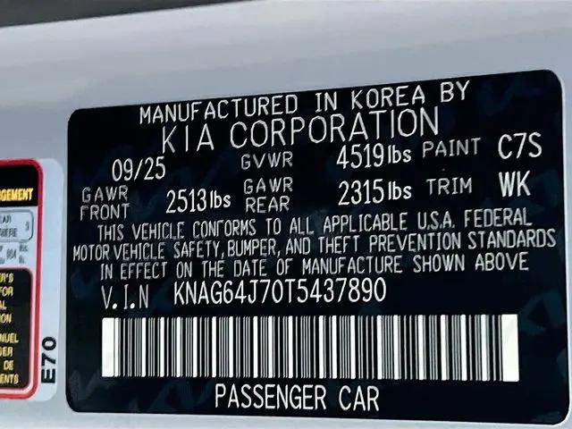 2026 Kia K5 GT-Line AWD