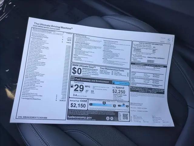2026 BMW M4 M440i