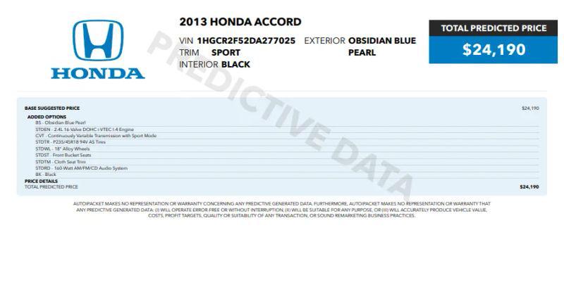 2013 Honda Accord Sport