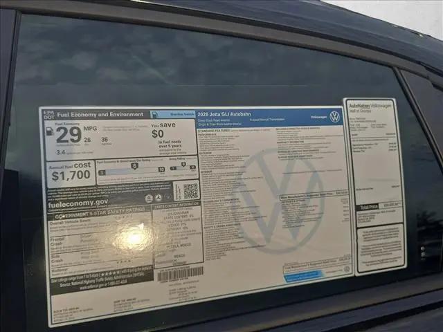 2026 Volkswagen Jetta GLI Autobahn